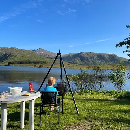 Waterfront Mountain View Lofoten Liland