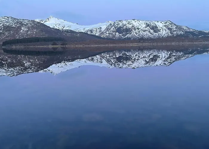 Waterfront Mountain View Lofoten Liland (Lofoten)